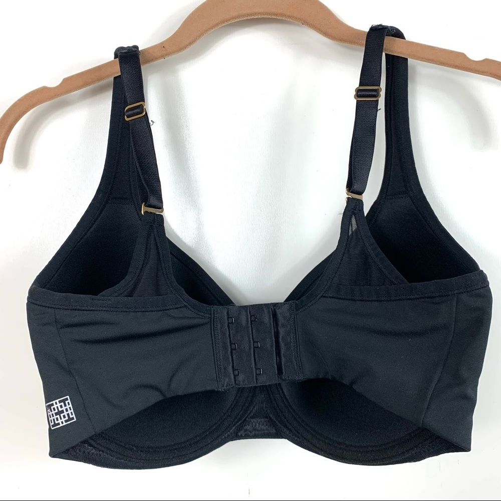 Natori Zen Contour Convertible Sport Bra Black Size 32G - Picture 5 of 11